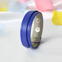 Armband personalisierbar - Dunkelblau matt